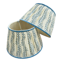 Load image into Gallery viewer, Soane scrolling fern linen lampshade 12”