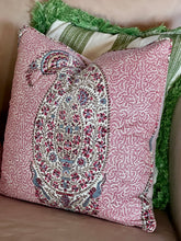 Load image into Gallery viewer, Soane paisley cushion