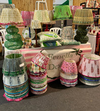 Load image into Gallery viewer, Gathered lampshade making course in Fenella’s home - North Yorkshire  24th April 2026