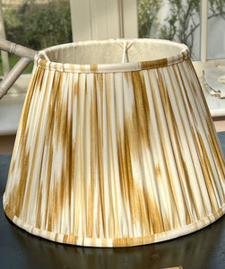 Pierre Frey ochre lampshade 14”