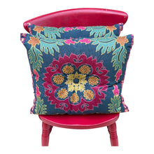 Load image into Gallery viewer, Manuel Canovas embroidered double side cushion 16”