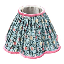 Load image into Gallery viewer, Robert Kime linen daisy shade 10”